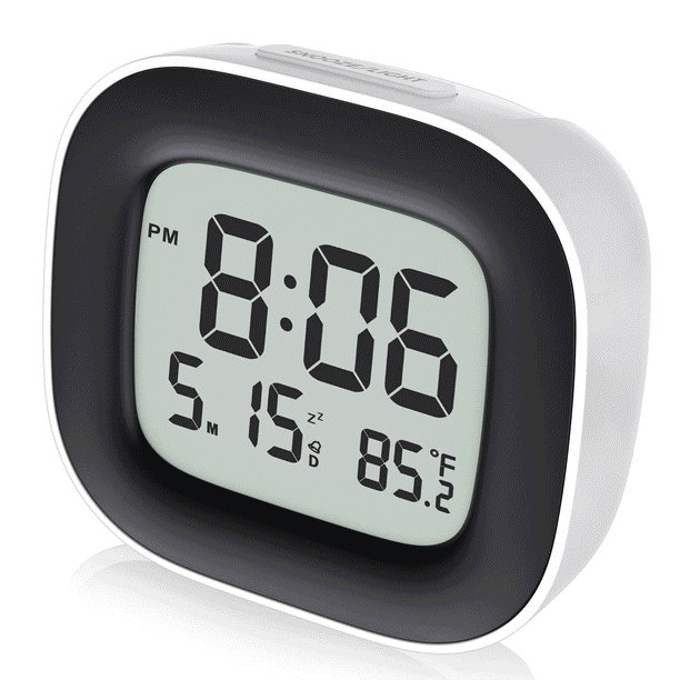 Super Loud Alarm Clock For Heavy Sleeper Battery Operated With