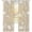 Brown, variant on Beige Wildflowers Sheer Curtains 63 Inches Long, Farmhouse Floral Botanical Leaves Light Filtering Window Curtains for Living Room, Rod Pocket Voile Sheer Curtain Drapes, 52"W x 63"L, 2 Panels