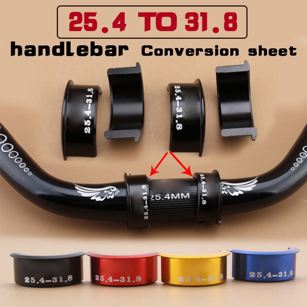 freestylehome 4pcs/ 1 Set Aluminium Alloy Bicycle Handlebar Shims 4pcs
