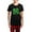 With Red Plaid Pant, variant on CafePress - Lucky 4 Leaf Clover Irish Women's Dark Pajamas - Women's Short Sleeve Print T-Shirt and Pants Dark Cotton Pajama Set