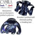 thumbnail image 6 of Camila Paris CP3863 French Octopus Hair Clip for Women Thick Hair and Long Curly Wavy Hair, Girls Hair Claw Clips, Styling Claw Clip for Thick Hair, Strong Hold No Slip Grip, Made in France, 6 of 13