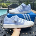 thumbnail image 1 of Ad-id-as Forum Low White Blue Dawn Men's Athletic Shoes GY0003 Size 11, 1 of 6