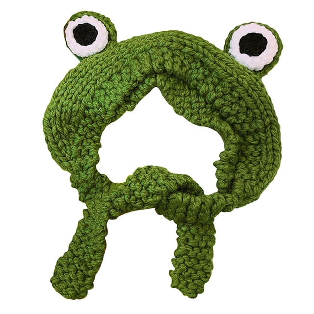 Gorro De Rana Divertido Unisex 2021, Gorro De Punto De Ganchillo Bonito, Gorro De Protección Para Los Oídos, Gorro, Gorro, Accesorio De Fotografía Para Fiesta Diaria Minnieouse AP006541-04
