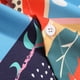 thumbnail image 3 of Camisas Para Hombre Manga Corta Camiseta con botones de solapa para playa y playa con estampado hawaiano para hombre, camiseta de manga corta, ropa de playa (Pink, XXL), 3 of 7