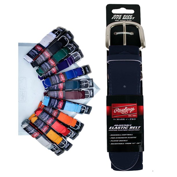 Cinturón Elástico Ajustable Rawlings Azul Marino Talla Única 46-91.5 cm