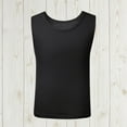 thumbnail image 5 of hengsof Children's Summer Crew Neck Vest T-Shirt Comfortable Breathable Top Suitable for Children Teenager Practice Sports Lightweight Basketball Jersey, 5 of 6