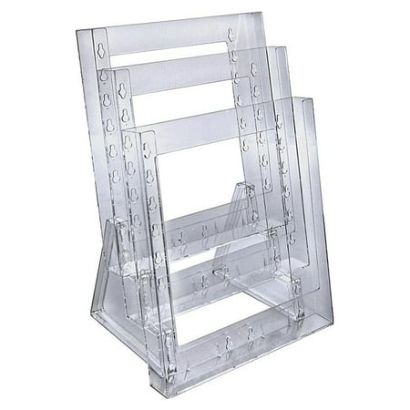 UPC: 0696859998775 | Azar Displays Modular Brochure Holder 2/Pack 252304