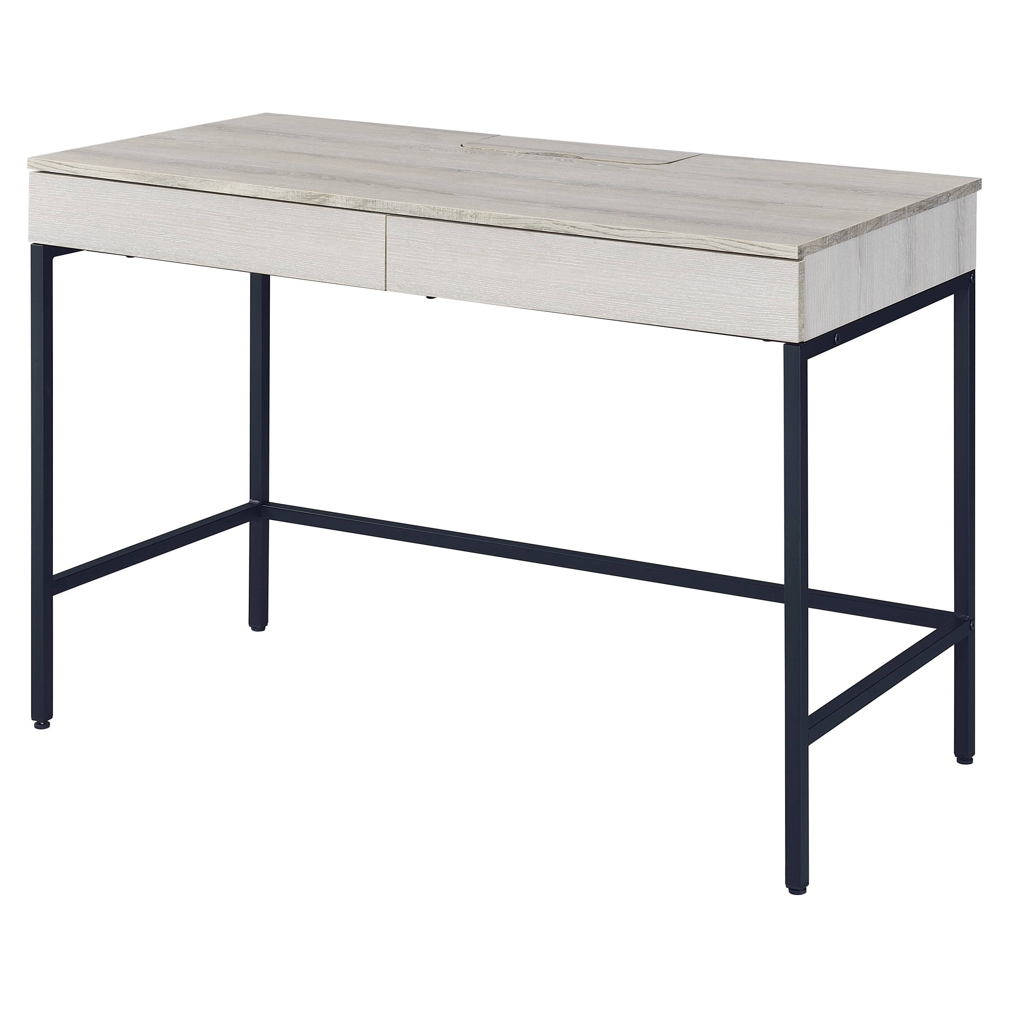 ACME Wendral Writing Desk in Natural and Black