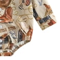 thumbnail image 6 of Karoyedx Winter Newborn Boy Clothes Baby Bodysuit Long Sleeve Bodysuits for Boys Girls Infant Soft Clothes Brown Size,6-12 Months, 6 of 7