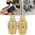 thumbnail image 4 of Aire, Tipo De Acelerador Silencioso Ajustable Latón 2 Piezas Silenciador Neumático Escape Rápido Para Reducción De Ruido ANGGREK Pneumatic Exhaust Muffler, 4 of 8