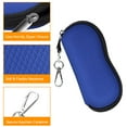 thumbnail image 2 of Fintie Eyeglasses Sunglasses Case with Carabiner Hook, Ultra Light Portable Anti-scratch Soft Travel Bag, 2 of 7