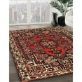 thumbnail image 3 of Ahgly Company Machine Washable Indoor Rectangle Traditional Saffron Red Area Rugs, 5' x 7', 3 of 7