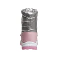 thumbnail image 3 of Beverly Hills Polo Club Toddler Girls Snow Boots, Color: Silver Pink, 6, 3 of 5