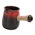 thumbnail image 2 of Tetera Macarena Tetera de 550ml con filtro de té Tetera de cocina Tetera de hojas de té floreciente y suelta Teteras para regalos del Día de San Valentín al aire negro rojo, 2 of 8