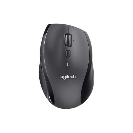 Logitech - M705 Marathon Wireless Optical Mouse with 5 Programmable Buttons - Black
