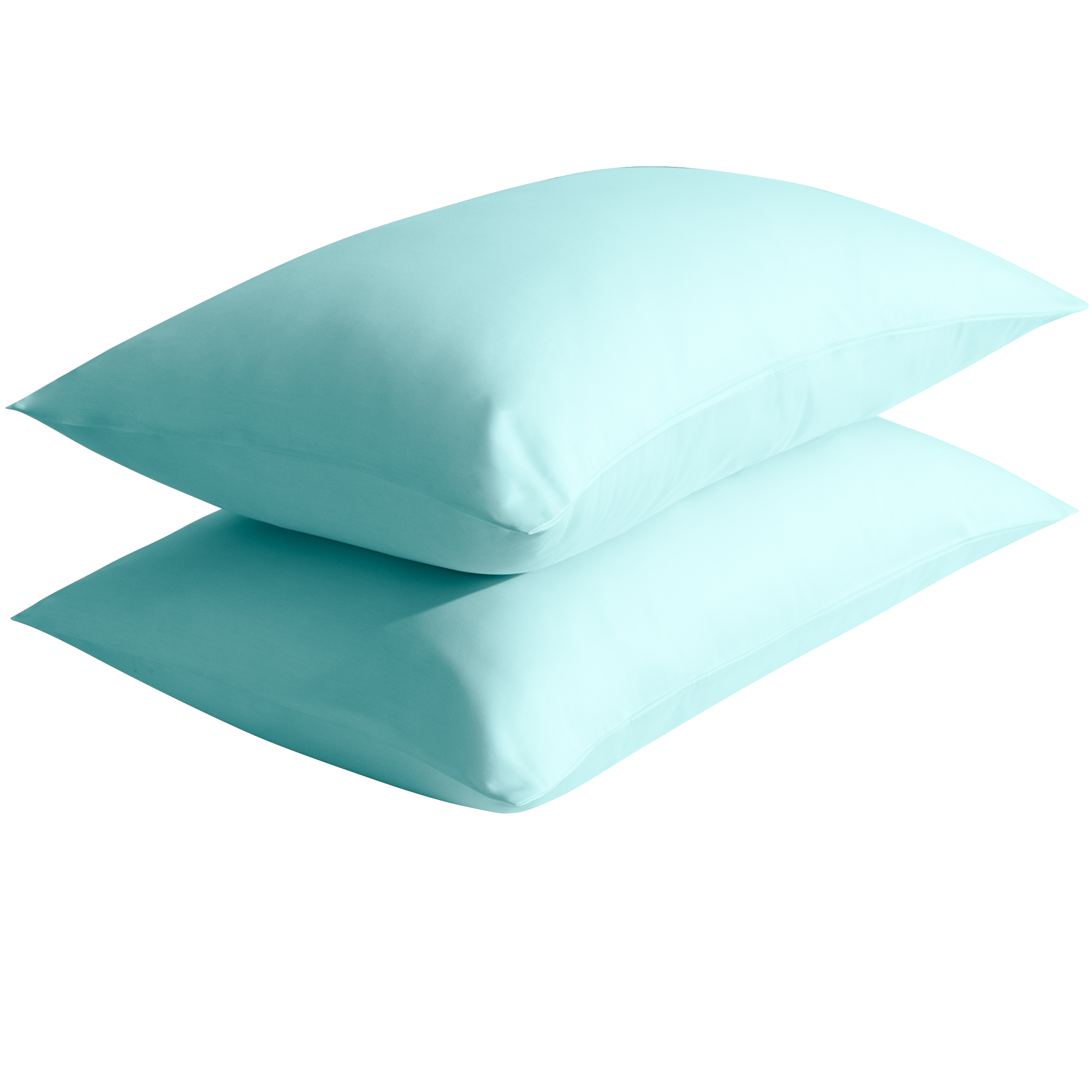FLXXIE 500 Thread Count 100 Cotton Pillowcases Set of 2, Envelope
