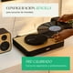 thumbnail image 3 of Tornamesa Revolution con Bocinas Signature Black The House of Marley 45 RPM, 3 of 8