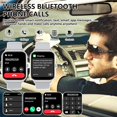 thumbnail image 2 of Relojes inteligentes para mujeres (recepción de llamadas/marcación), reloj de seguimiento de actividad física con Bluetooth táctil HD de 1,96 pulgadas más grande, 2 of 5