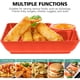 thumbnail image 3 of Platos para dumplings con compartimento para salsa Platos cuadrados para servir con bandeja para servir, 3 of 5