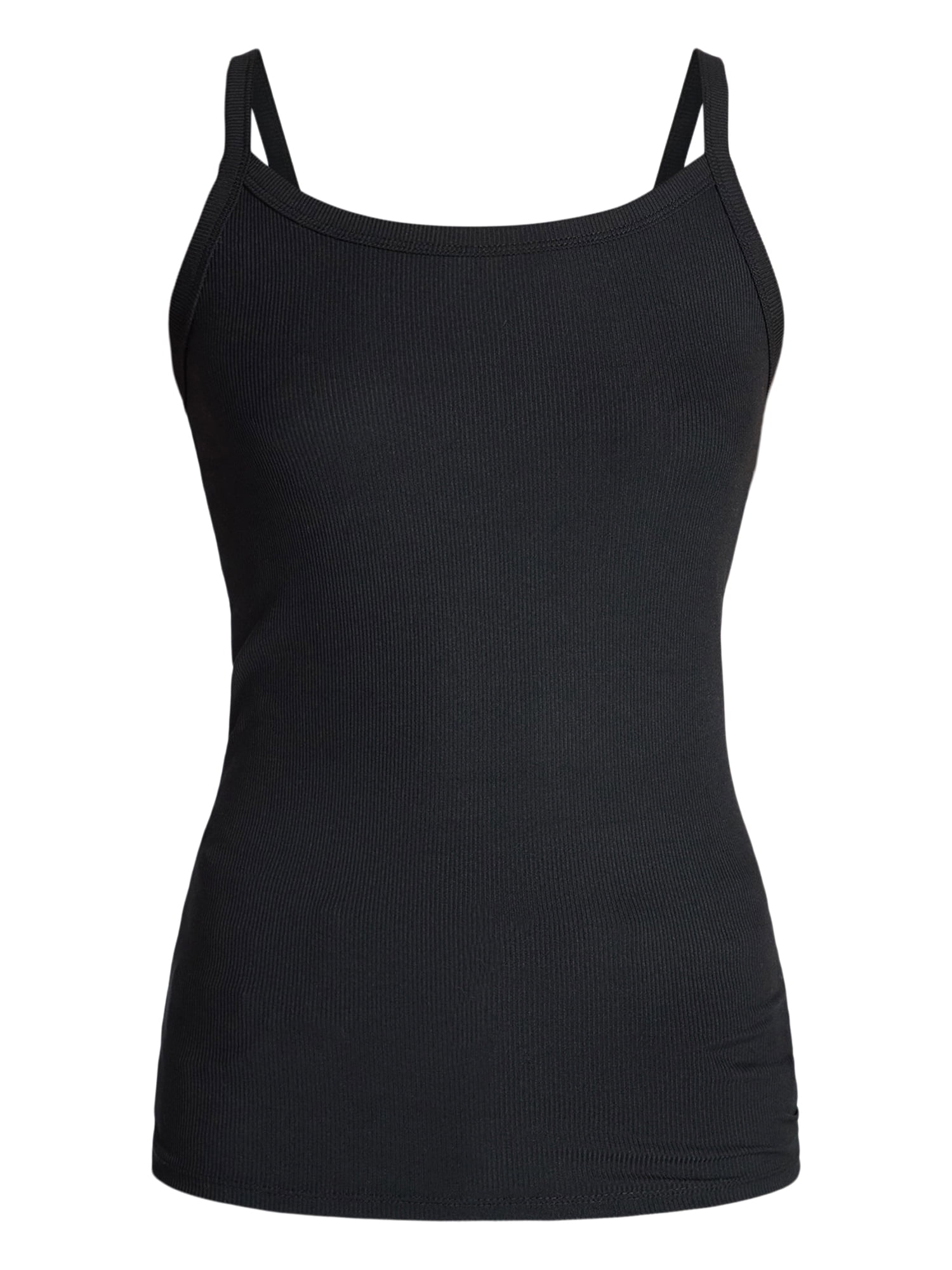 No Boundaries Ribbed Cami Top, Women's XXS-XXL