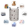 thumbnail image 6 of XMXY Round Laundry Basket Organizer, Bohemian Autumn Leaves Waterproof Collapsible Dirty Clothes Basket Laundry Hamper, Medium Size, 6 of 8