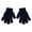 Black, variant on XIMIN Toddler Boys Girls Stretchy Magic Mittens Kid Solid Color Gloves Stretch Full Finger Winter Snow Protection Warm Knit Gloves Supplies