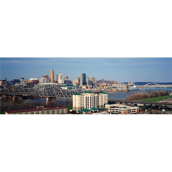 Panoramic Images Ppi161099s Panoramic Afternoon Shot Of Cincinnati