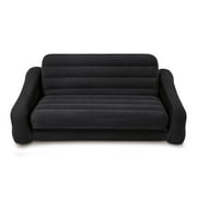 Intex Inflatable Corner Couch Sectional + Queen Size Pull-Out Futon Sofa Bed Image 8 of 12