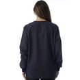 thumbnail image 3 of Just Love Women's Solid Scrub Jacket - Comfortable and Professional Uniform Coat (Navy, Small), 3 of 3