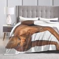 thumbnail image 4 of Shemar Moore Blanket Soft Flannel Fleece Throw Blanket Pattern Warm Plush Blankets 60"x50", 4 of 6