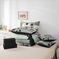 thumbnail image 5 of Manfei Rustic Camping Twin Bedding Sets 7-Piece for Kids, Bear Deer Animal Bedding Comforter Set, Farmhouse Patchwork Reversible Sheet Sets, Luxury Bedroom Decor, 5 of 7