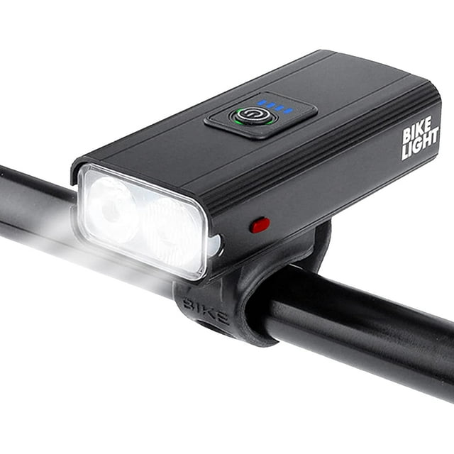 Bike Lights, 1600 Lumen Bicycle Headlight 6 Light Modes, Powerful USB Rechargeable Bike Light FrontFits All Mountain & Road Bike, Power Bank Function Bicycle Light for Night Riding