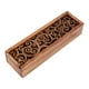 thumbnail image 2 of Caja de Madera Amonsee Estuche de Lápices Organizador de Almacenamiento Tipo 1 Hierba Espiral, 2 of 7