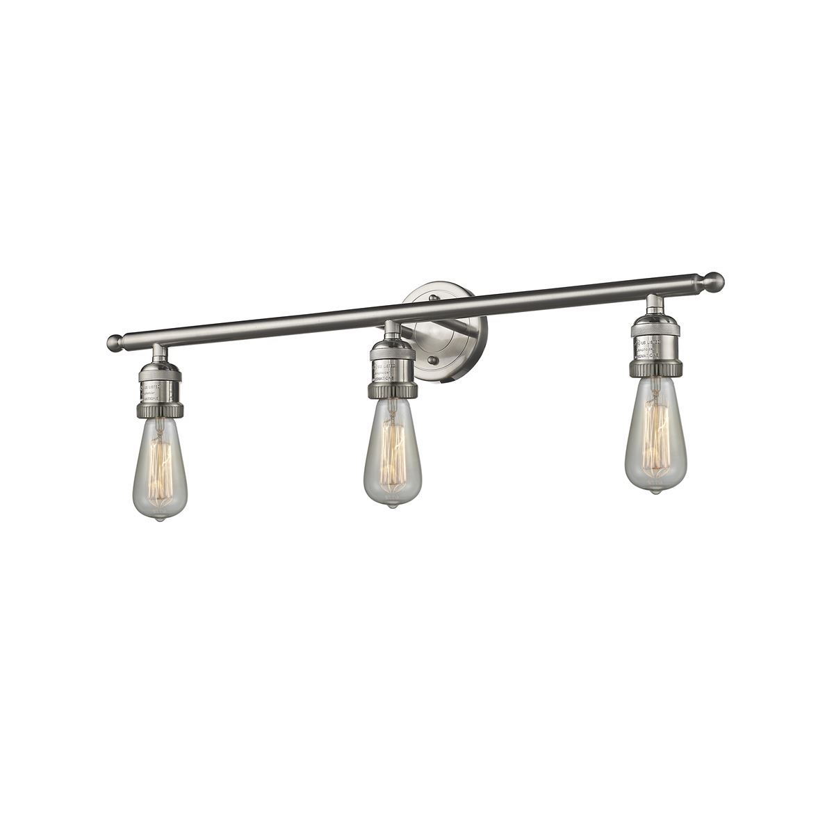 Innovations Lighting205NHSNLEDBare Bulb 30 Inch 3 Light Bath