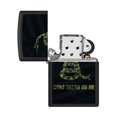 thumbnail image 4 of Zippo 48553 Don't Tread On Me Snake Flag Windproof Pocket Lighter, 4 of 4
