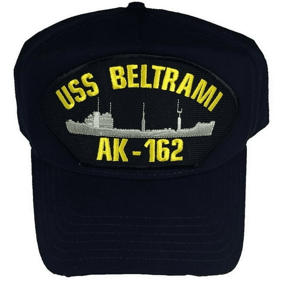 USS BELTRAMI AK-162 HAT CAP USN NAVY SHIP ALAMOSA CLASS CARGO SHIP WWII KOREA