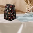 thumbnail image 3 of HELLHERO Skull and Rose Pattern Portable Steam Iron Bag (11.8x6.69x5.5 In) Polyester, Case Only, 3 of 6