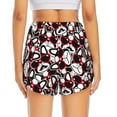 thumbnail image 2 of Lsque French Bulldog1 Printed Women's Running Shorts with Liner Pockets,Elastic Quick Dry Workout Athletic Gym Yoga Shorts,Womens High Waist Shorts-Small, 2 of 9