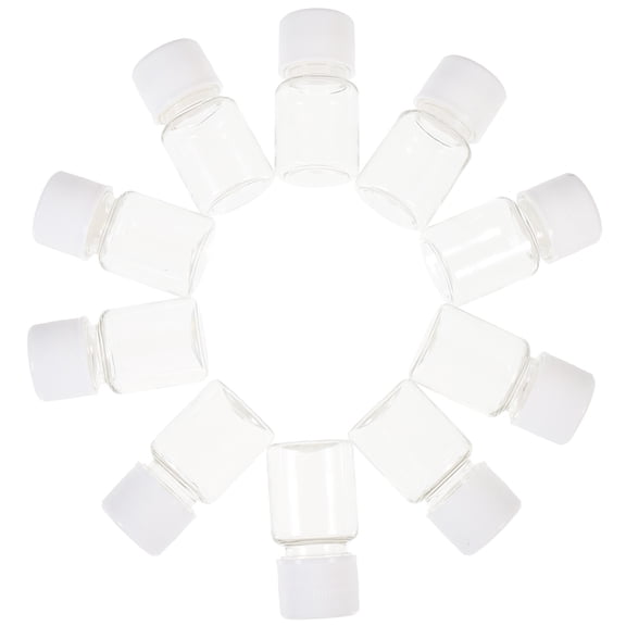 Raindrops  30 Pcs Liquid Medicine Container Plastic Bottle Sample Sealing Small Bottles