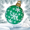 thumbnail image 2 of xiaxaixu Christmas Outdoor Decorative Inflatable Balloon, PVC Ball Ornament, 2 of 5
