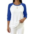 thumbnail image 3 of yillto Long Sleeve for Women Shirts Lightweight Soft Basic Round Neck Casual Loose Tshirts Tops, 3 of 7