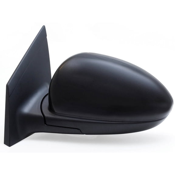 62774G - Fit System Driver Side Mirror for 11-15 Chevrolet Cruze, 2016 Cruze Limited, black, PTM cover, w/o BLIS, foldaway, Heated Power