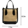 thumbnail image 7 of LinYooLi Women Straw Shoulder Bag Summer Beach Bag Cute Handwoven Hobo Handbag Crossbody Bag Vacation Bag Basket Purse, 7 of 7