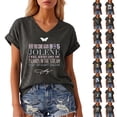 thumbnail image 4 of Women's Dolly Shirts Country Music Legend T-Shirt Crewneck Short Sleeve Shirt Vintage Graphic Blouse Loose Fit T-Shirt Trendy Tee Tops M, 4 of 6
