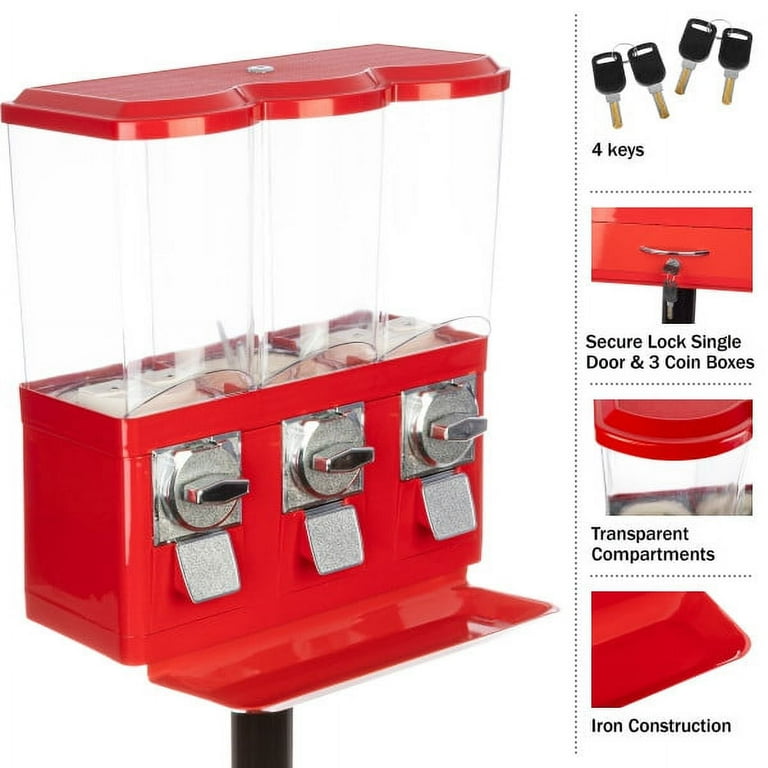 candy　モリオン　③ Triple Head Candy Machine Parts SVOPES Triple Compartment