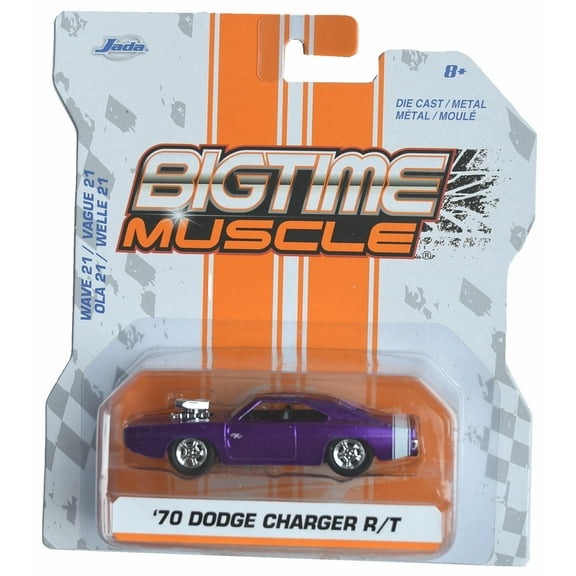 Jada Bigtime Muscle '70 Dodge Charger R/T Wave 21 [purple]