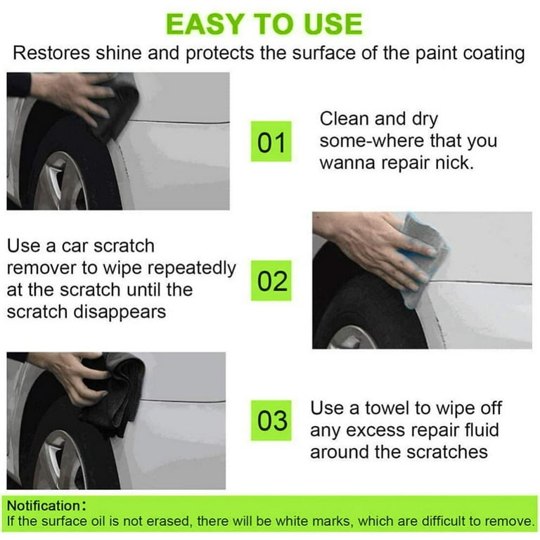 Nano Sparkle Anti-Scratch Cloth For Car Universal Metal Surface Instant  Polishing Cloth Smart Car Surface Scratch Repair Remover