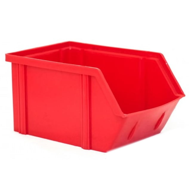 Contenedores para poner cosas DrawerMagnific 1Pza 21x27.5x18cm Ancho x Fondo x Alto 11Kg Rojo Polietileno Gaveta 8. VentDepot MXMFC-010