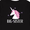 thumbnail image 4 of Inktastic Big Sister Unicorn Girls Long Sleeve Toddler T-Shirt, 4 of 5