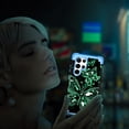thumbnail image 6 of Casetego for Samsung Galaxy S22 Ultra 5G Case,Glow in The Dark Three Layer Heavy Duty Shockproof Full Body Protection Hard Plastic Bumper+Soft Silicone Case,Shiny Butterfly, 6 of 7